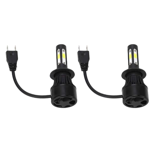2 stk. Bilforlygte Universal H7-stik LED-forlygte Fjernlys Lysstærk Frontlys