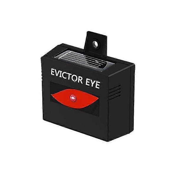 Ranch Farm Villfugl Repellent LED-lys for å skremme dyr uten firkantet øye Solcelle Repellent