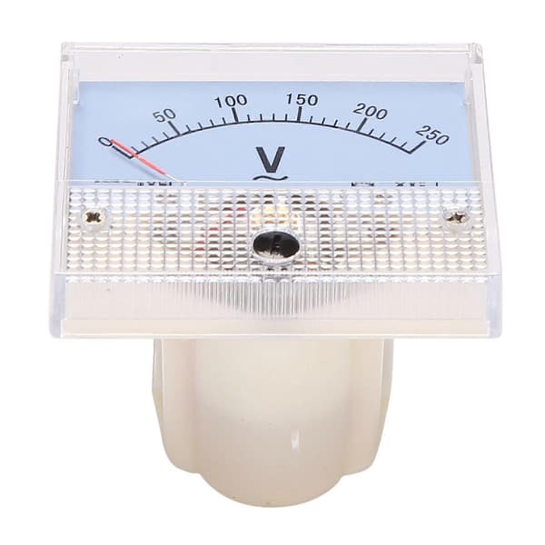 Pekar AC Voltmeter Panel Volt-Voltmeter Testare Mätare AC 0 - 250V för CNC Maskinverktyg, Ins