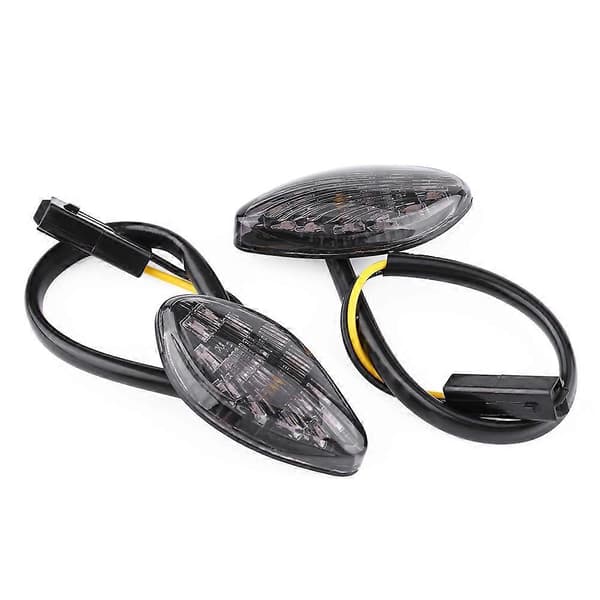 1 Par Motorcykel Flush LED Blinklys Lys Ravfarvet Til Honda Grom 2014-2016