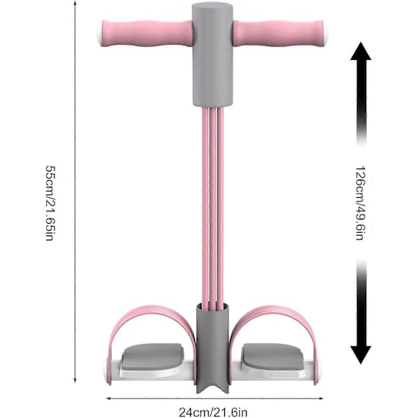 Pedal Træningselastikker, Bærbare Pedalstropper, Elastiske Pedalelastikker, Motionscykler