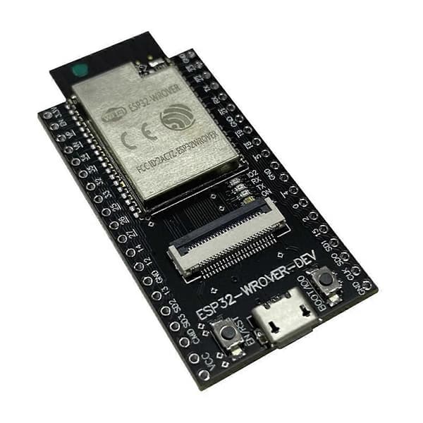 ESP32 CAM Utviklingskort ESP32-WROVER-DEV CH340C Wifi Modul Med OV2640 Kamera ESP32-CAM ESP32-W