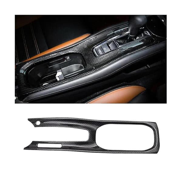 Midtkonsoll Girskiftpanel Koppholder Deksel Trim Tilbehør For -v Vezel 2015-2022 ,abs Carbo