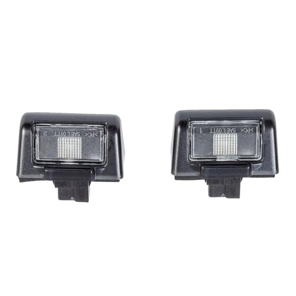 2 st Nummerplåtslampor Bakre Nummerplåtslampa för Transit Mk5 Mk6 Mk7 86vb-13550-ac