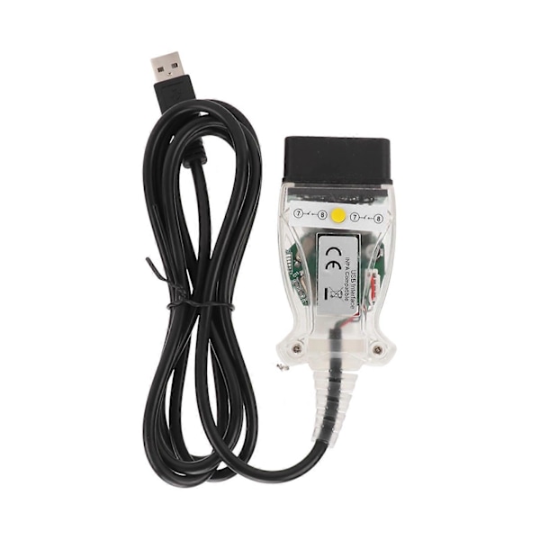 K+DCAN-kabel med omkopplare USB-gränssnitt Bil OBD2 Diagnostiskt Verktyg för E60 E61 E81 E83 E87 E90 E91 E92 E93