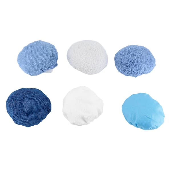 28 stk. Poleringshetter 4 Materialer Poleringsmaskin Pads Hette for Bil Møbel Voksing YEMAA