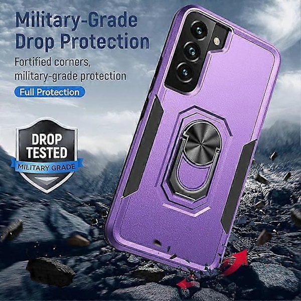 SBSG SamSung Galaxy S21ULTRA mobilskal, militärklassat stöttåligt skydd, klarat 15 fots falltest, med magnetiskt stöd och ve