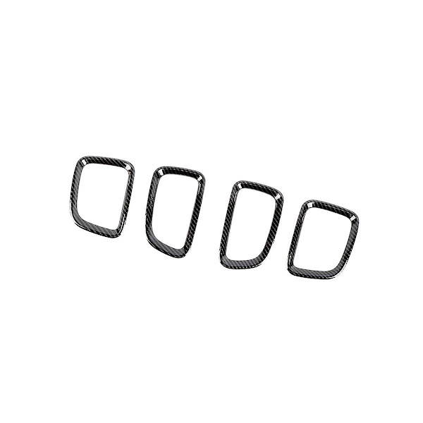 Bil Dashboard Udløb Trim Cover Ramme til Durango 2011-2020 Tilbehør - ABS Kulfiber