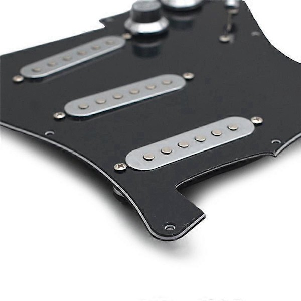 Elektrisk Guitar Single Pickup Panel Samling Elektrisk Guitar Panel Kredsløb Sølvbelagt Tilbehør