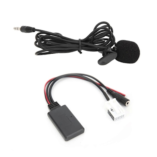 Bluetooth 5.0 AUX Kabel Adapter Håndfri med Mikrofon Erstatning for Citroen Berlingo/Jumpy/C2/C5