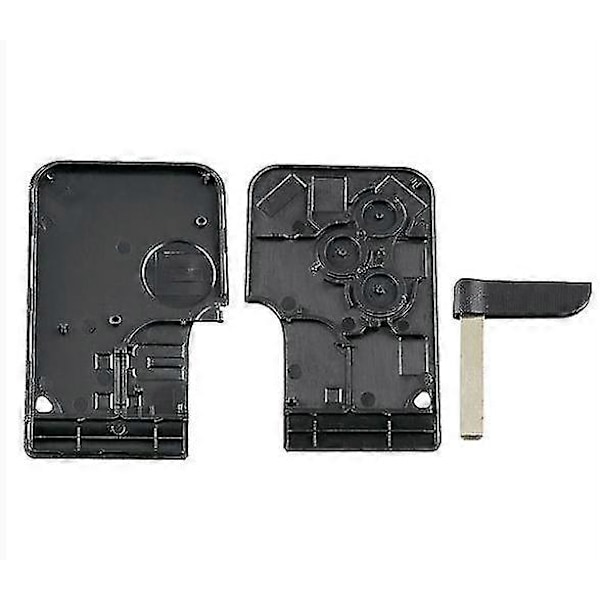 433mhz Id46 Siru 3 Painiketta Älykortti Renault Clio Logan Megane 2 3 Koleos Scenic Korttikotelo Musta Auton Avaimenperä Pienillä Avaimilla