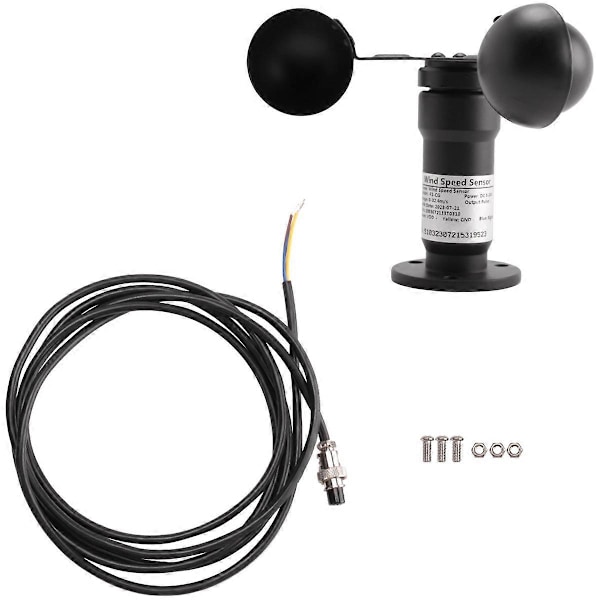Pulssignal Vindsensor Digital Anemometer Pulssignalutgang Aluminiumslegering Vindhastighetssensor Ane