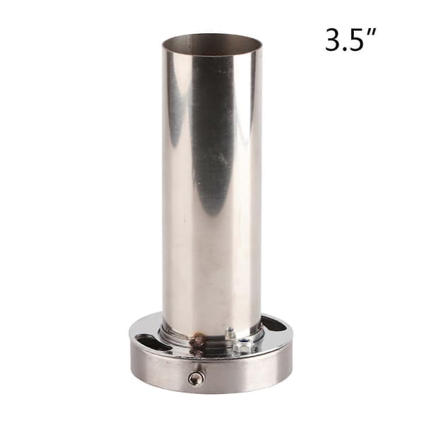 Universal Justerbar 85mm Rund Eksosdempertupp Avtakbar Lyddemper