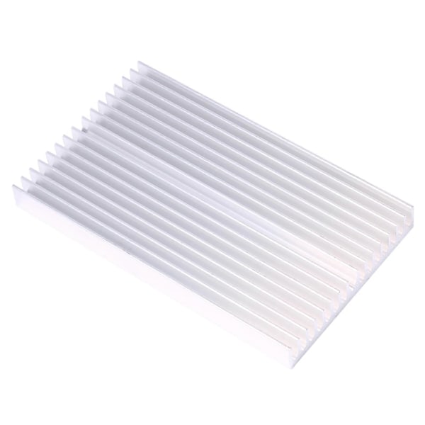 100*60*10mm DIY Køler Aluminiumsgitterform Køleplade Chip til IC LED Power Transistor YEMAA