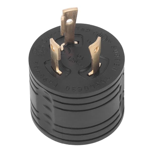 TT til RV Stik Industriel Generator Adapter Konverter Stik Messing Kontakter US Standard 125V 30A