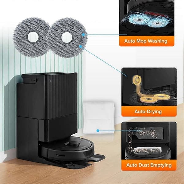 Til Q Robot Støvsuger Hoved Sidebørste Hepa Filtre Støvposer Reservedele