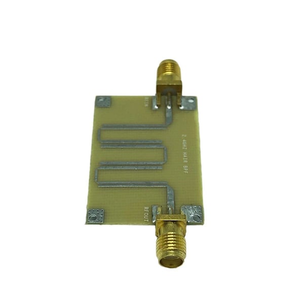 2,3-2,5 GHz Mikrostripfilter Frekvensbandpassfilter Mångsidig Bekväm Bärbar Verktygsmodul