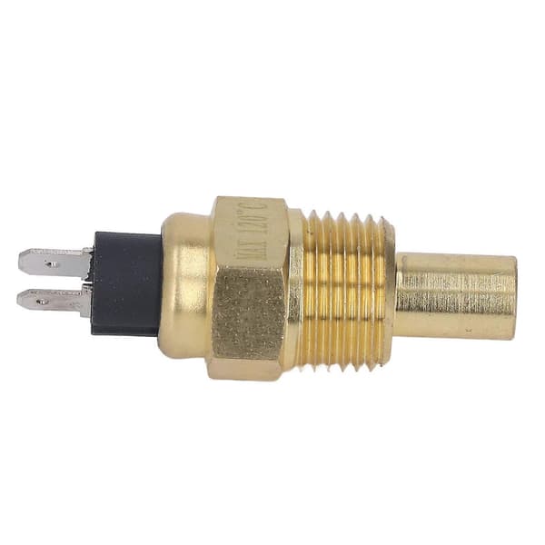 Olje Vanntemperatursensor Dieselmotor Kjølevæsketemperatursensor 1/2NPT Gjenge 6?24V NPT1/2 Kort