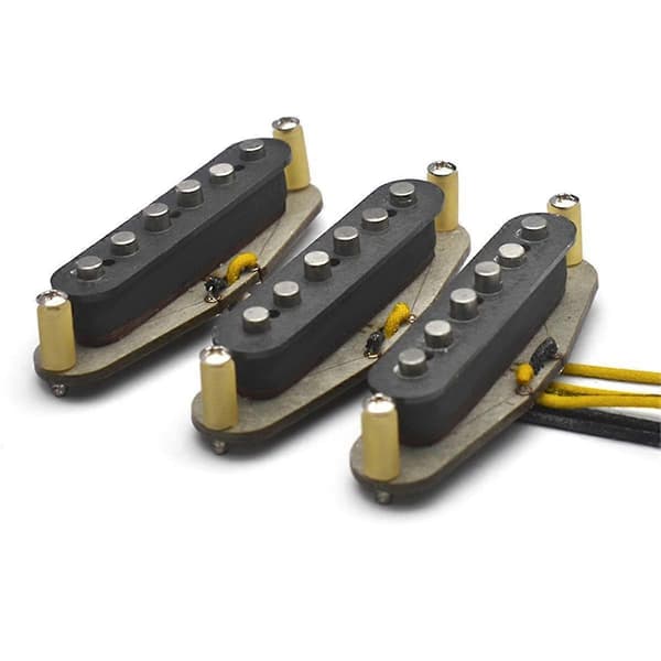 3 stk SSS Alnico 5 Gitar Pickuper Single Coil for Style Gitarer Pickup