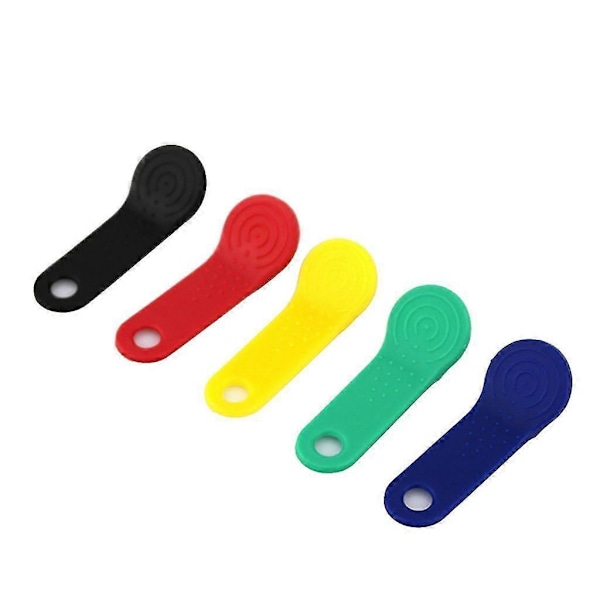 10 st Återskrivbara Rfid Touch Memory Key RW1990 Ibutton Kopieringskort Bastunyckel