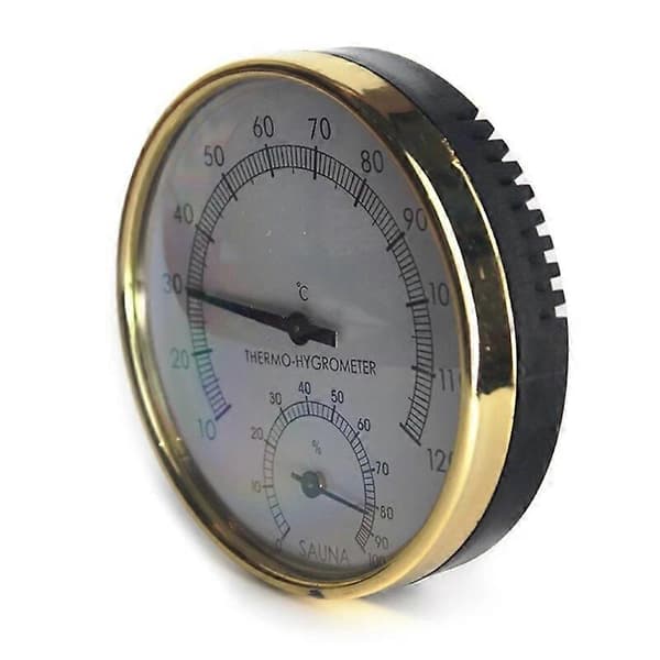 Bærbar Saunatermometer Digital Saunaromtermometer Hygrometer Saunatemperaturtermometer Saunaromtemperaturmåler