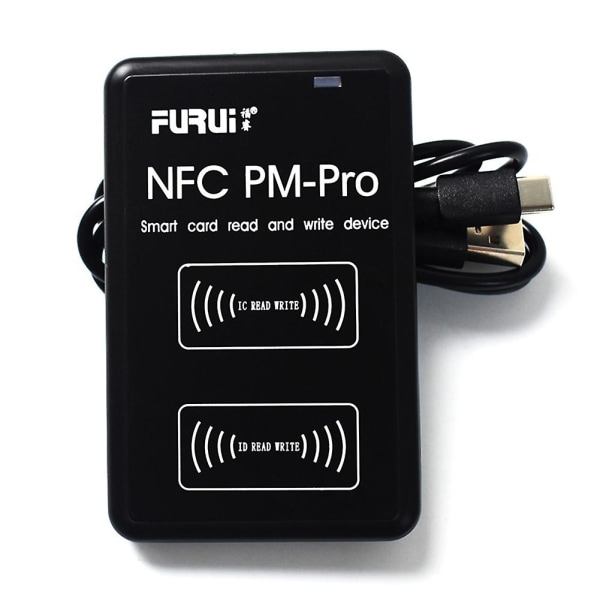 FURUI UUSI PM-Pro RFID IC/ID Copier Duplicator Fob NFC Reader Writer Salattu ohjelmoija USB UID Kopioi kortin tunniste