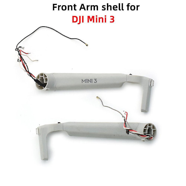 Arm Shell for DJI Mini 3 Drone Front Left Right Arms Cover uten motor, erstatning for DJI Mini 3 reparasjonsdeler