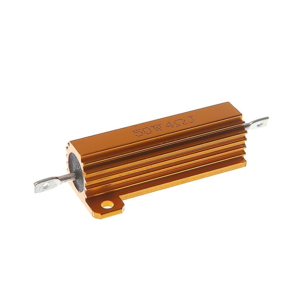 50w For Shell Power Aluminium Huset For Case Wirewound Resistor 0,5/1/2/4/6/8/10