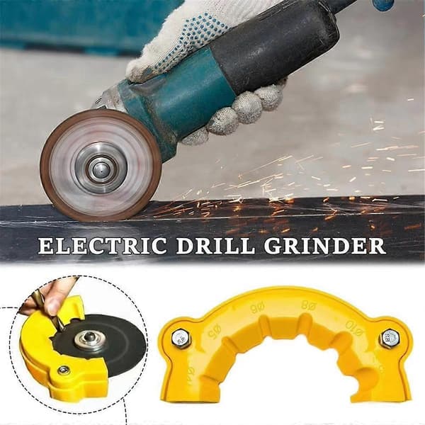 3-12mm Multifunksjonell Drill Sliper Plast Drill Sliper Brakett Vridningsdrill Drill Sliper Vinkel G
