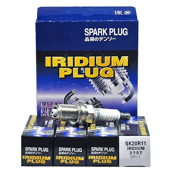 3297 SK20R11 Iridium Tændrør til TOYOTA CAMRY COROLLA HIGHLANDER LAND CRUISER MATRIX PREVIA RAV4 1MZ-FE 2UZ-FE 2AZ-FE 3MZ-FE