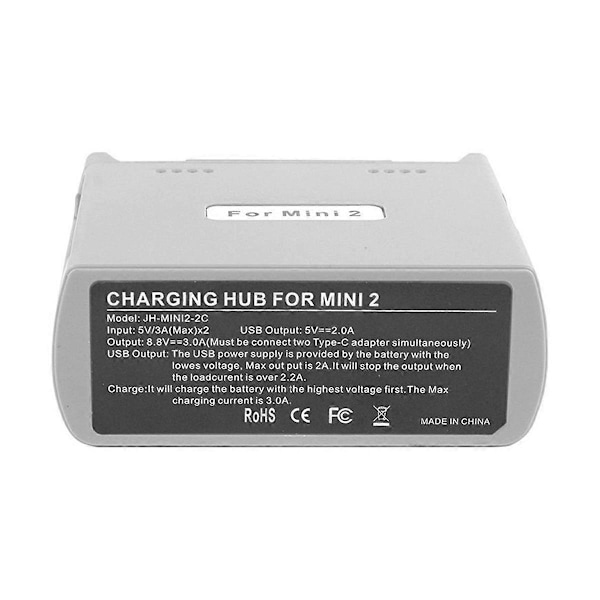 Opladningshub til Mini 4K/Mini2/Mini SE/Mini2 SE Drone Batterioplader Tovejs PD Hurtig Opladning Drone Tilbehør
