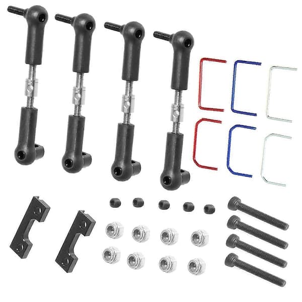 RC Bil Front og Bag Anti-Roll Bar Kit til 1/16 ,Slash RC Bil Opgraderingsdele