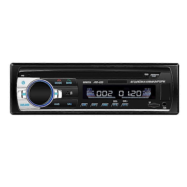 Uusi 12 V:n auton soitin MP3-auto Bluetooth MP3-soitin Plug-in Radio Autostereo Universal