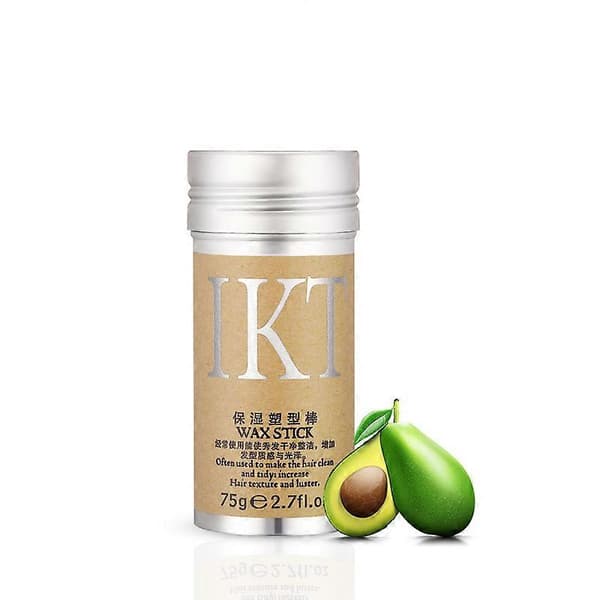1 st Hårstyling Pomada Stick Icke Fet Snabb Fixering Lugg Hårvax Stift Finishing Cream