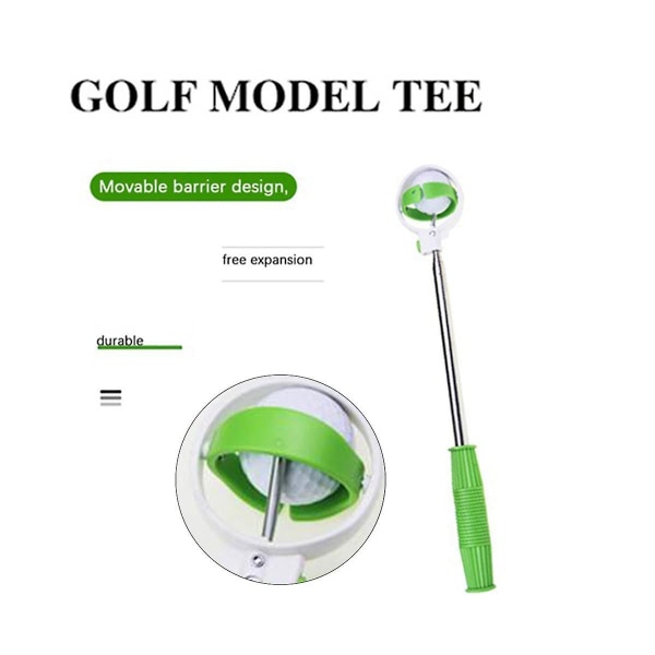 Til Golf Ball Retriever, Retractable Aqua Golf Retriever med fjederudløserhoved, Ball Retriever T
