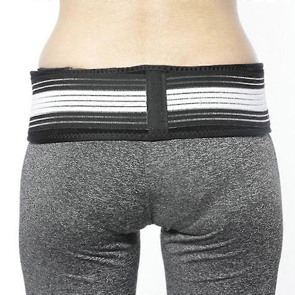 Sacroiliac SI Ledbånd Hip Bælte Lændestøtte Brace Hip Braces Pelvis Støttebælte