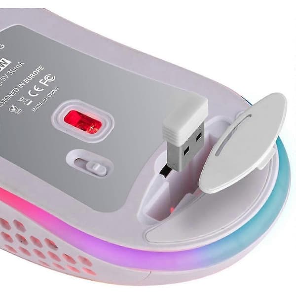 MARS GAMING MMW3W Mus (Trådløs - 3200 dpi - Hvit)