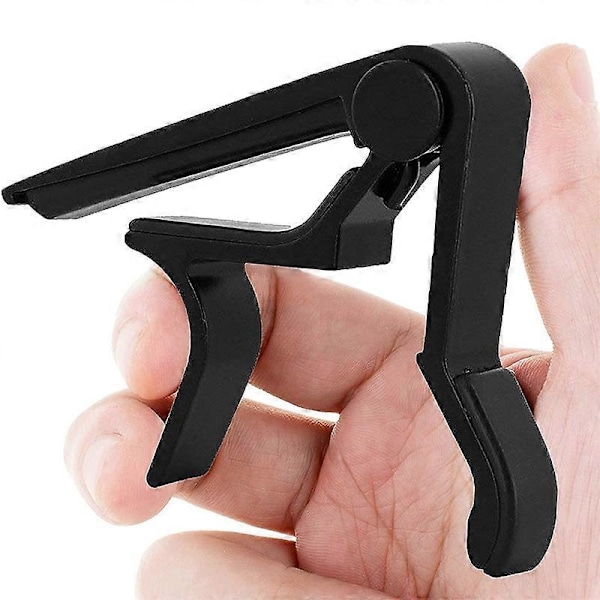 2 Capo Gitarr Triggers för Akustisk, Elgitarr, Ukulele, Banjo, Folkgitarr, Instrument för E