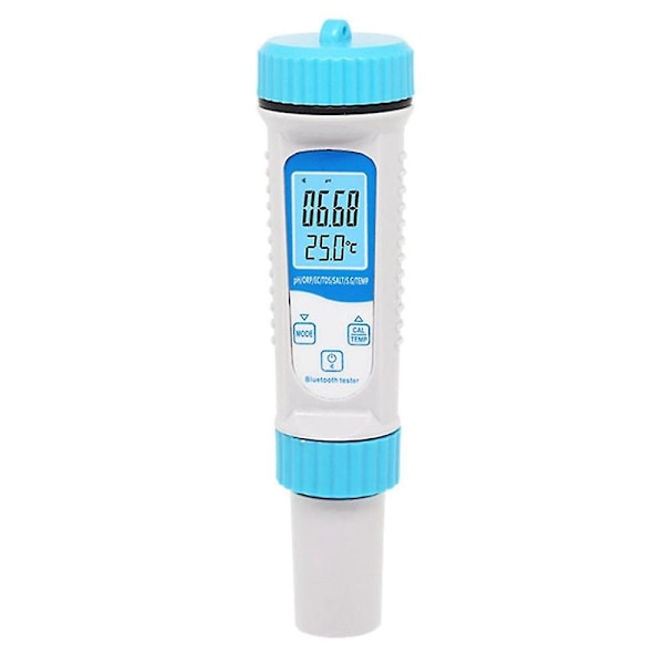 7 I 1 Ph-mätare Ph/tds/ec/orp/salt/sg/temperaturmätare Digital Bluetooth Vattenkvalitetsmonitor Tes