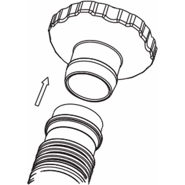 Adapteri puhdistussarjaan. Intex 25016 Skimmer-letku adapterilla. 11238