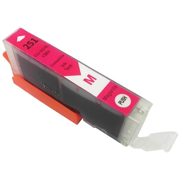 6 Pack Printer Chip 6 Color Muste Sopiva Pixma Mg5420/mg5422/mg5520/mg5522