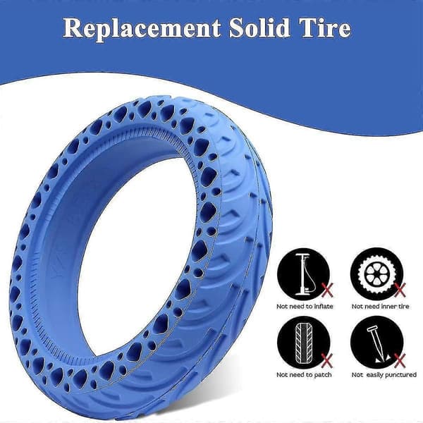 2-pakning Scooter Solid Dekk, Solide Dekk For M365/pro Scooter 8.5'' Elektrisk Scooter Erstatningshjul