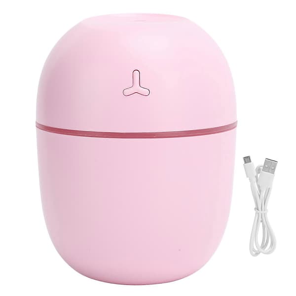 Luftfugter Aroma Olie Diffuser Mist Purifier 300ml Bærbar USB LED Mini Bil Hjemmeartikler