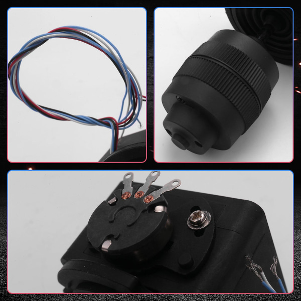 Elektronisk 4-akset joystick potentiometerknapp for JH-D400B-M4 10K 4D-kontroller med ledning for industri