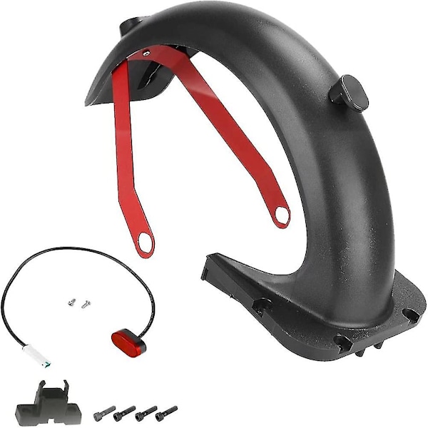 Set For Max G30 Electric Scooter, Mudguard Red Bracket Replacement