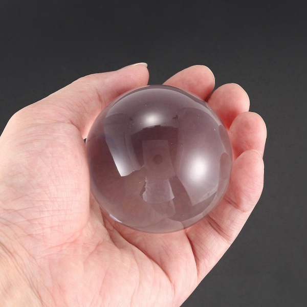 60 mm:n kirkas akryylipallo, läpinäkyvä kosketinkäsittely, jongleerauspallolahjat