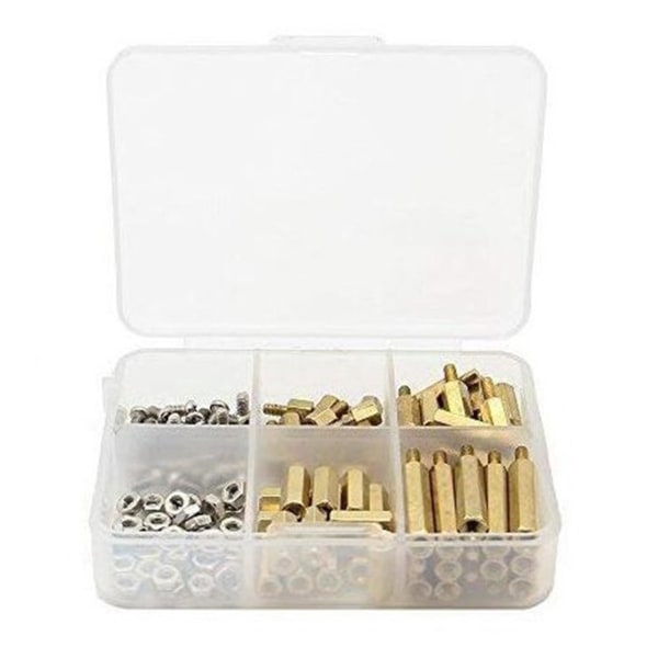 120Pcs Installation Tool for Model B/3B+/3B M2.5 Series Hex Brass Column/Nuts+Screws Accessories Ki