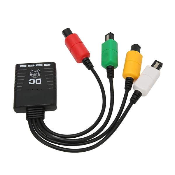 Trådløs Kontroller Adapter 4 Spiller Bluetooth Kontroller Konverter for Sega DC Konsoll for PS5 for 8bitdo for Wii