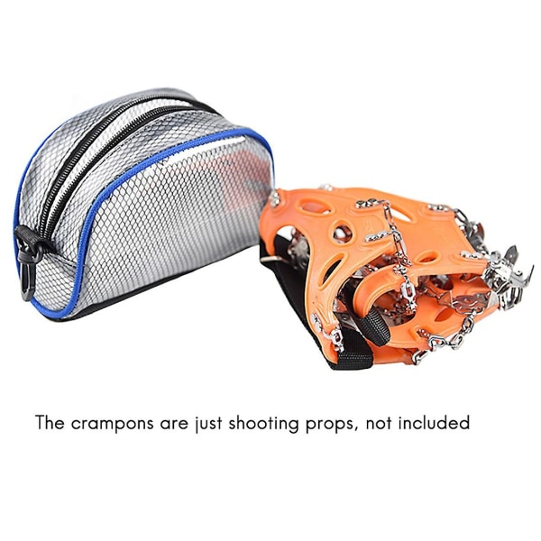 Crampon Bag Slidfast Anti-ridse Tilbehør Heavy Duty Crampon Opbevaringsposer til bjergbestigning