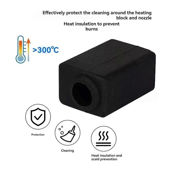 3D-tulostimen Hotend-setti Neptune 4 PLUS/4 MAX:lle - Täysmetalli Hotend messinkisuuttimella